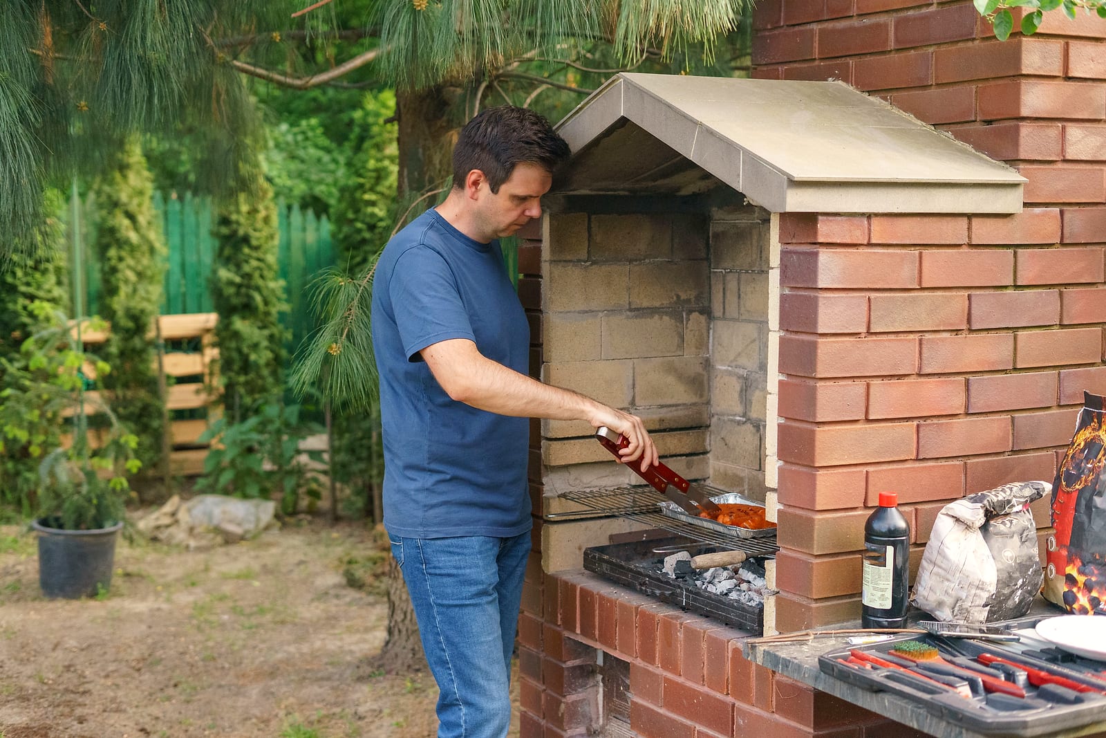 Barbecue à gaz
