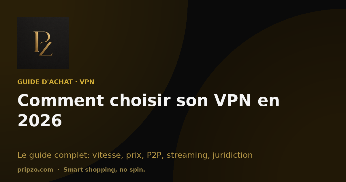 Comment choisir un VPN en 2026 : guide complet et comparatif des 6 meilleurs